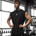 Sleeveless T-Shirt Men Quick-Drying Fitness Bodybuilding Shirt Male Fashion Basketball Vest Mesh Breathable Summer Gym Tank Men